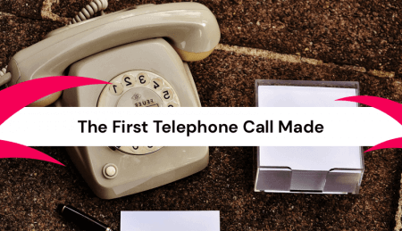 The First Telephone Call Made: History Image
